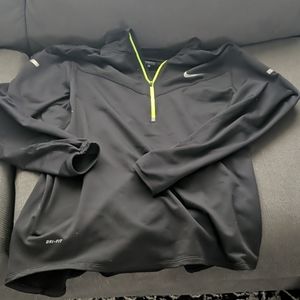 Men's Nike 3/4 zip jacket Dri-Fit